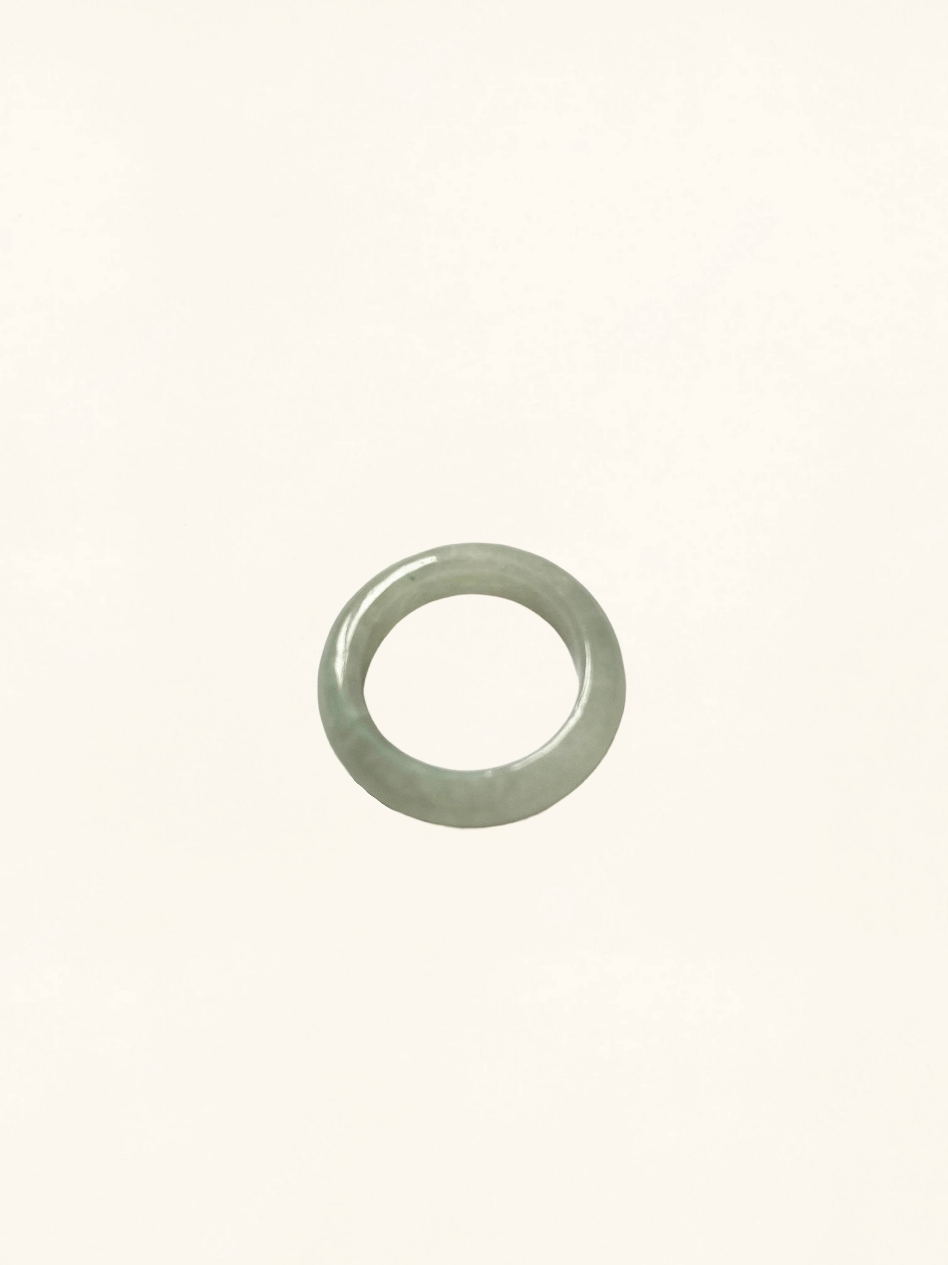 Sage Moonlight Jade Ring